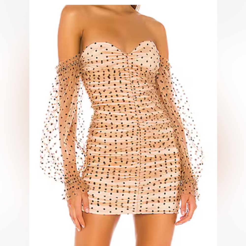 Majorelle Secrets Dress in Dark Nude